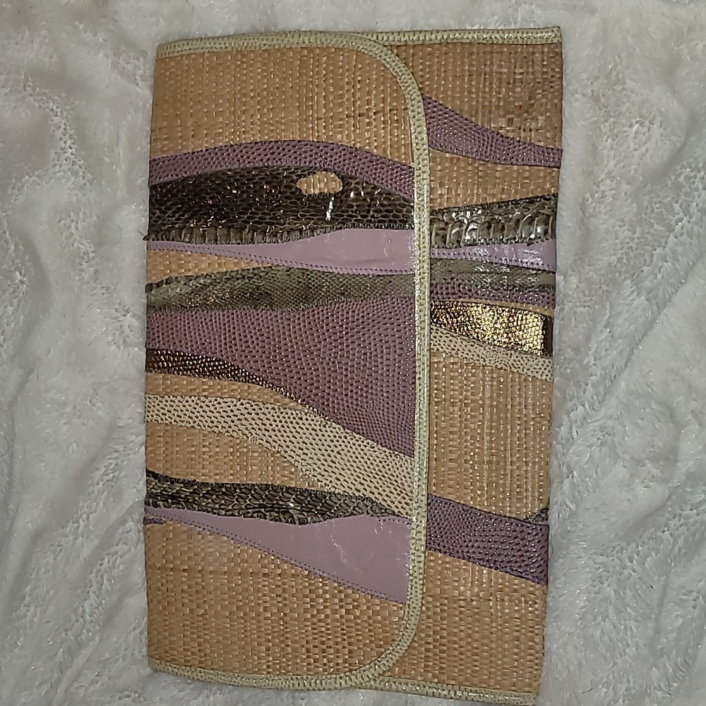 Carlos Falchi Snakeskin Shoulder bag